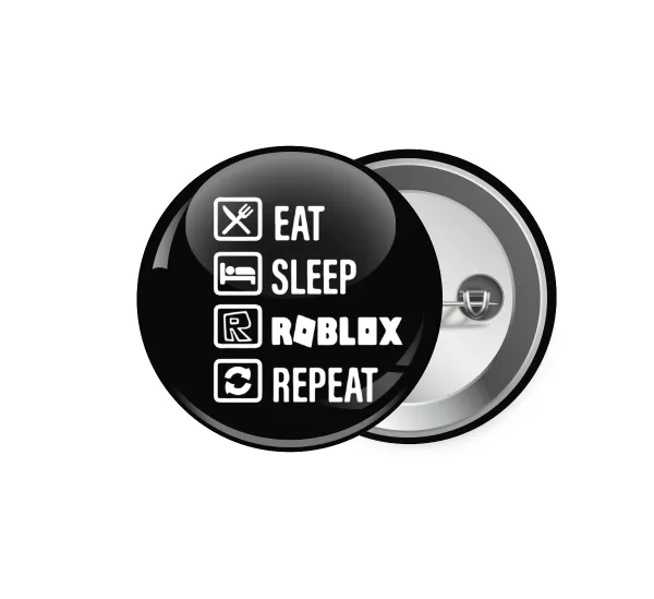 Eat — Pin badge, 5.9cm