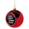 Christmas tree ball Red 8cm