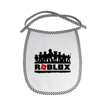 Roblox team, Σαλιάρα μωρού αλέκιαστη με κορδόνι Μαύρη