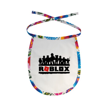 Roblox team, Σαλιάρα μωρού αλέκιαστη με κορδόνι Χρωματιστή