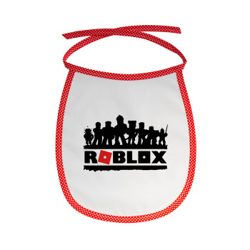 Roblox team, Σαλιάρα μωρού αλέκιαστη με κορδόνι Κόκκινη