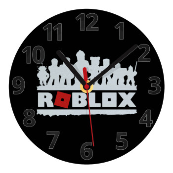 Roblox team, Ρολόι τοίχου γυάλινο (20cm)