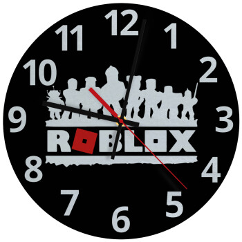 Roblox team, Ρολόι τοίχου γυάλινο (30cm)