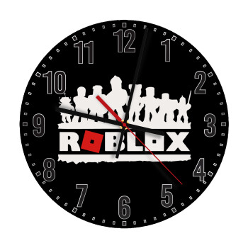 Roblox team, Ρολόι τοίχου ξύλινο (30cm)