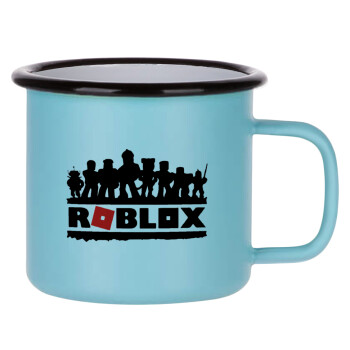Roblox team, Κούπα Μεταλλική εμαγιέ ΜΑΤ σιέλ 360ml