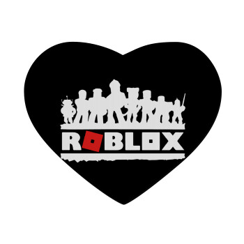 Roblox team, Mousepad καρδιά 23x20cm