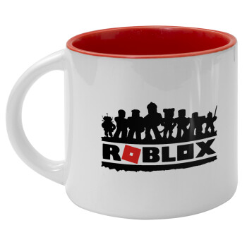 Roblox team, Κούπα κεραμική 400ml Λευκή/Κόκκινη