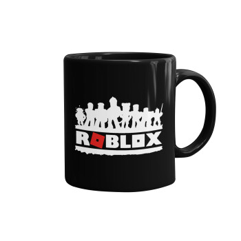 Roblox team, Κούπα Μαύρη, κεραμική, 330ml