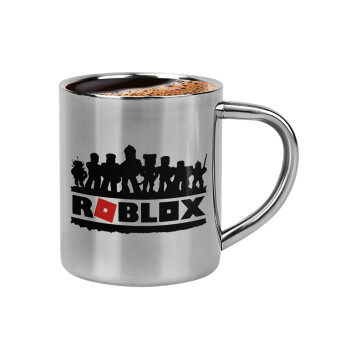 Roblox team, Κουπάκι μεταλλικό διπλού τοιχώματος για espresso (220ml)