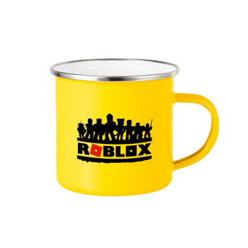 Roblox team, Κούπα Μεταλλική εμαγιέ Κίτρινη 360ml