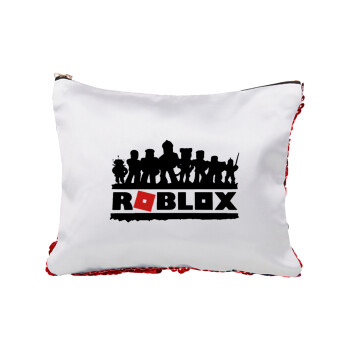 Roblox team, Τσαντάκι νεσεσέρ με πούλιες (Sequin) Κόκκινο