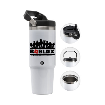 Roblox team, 30oz stainless Steel Tumbler with Handle