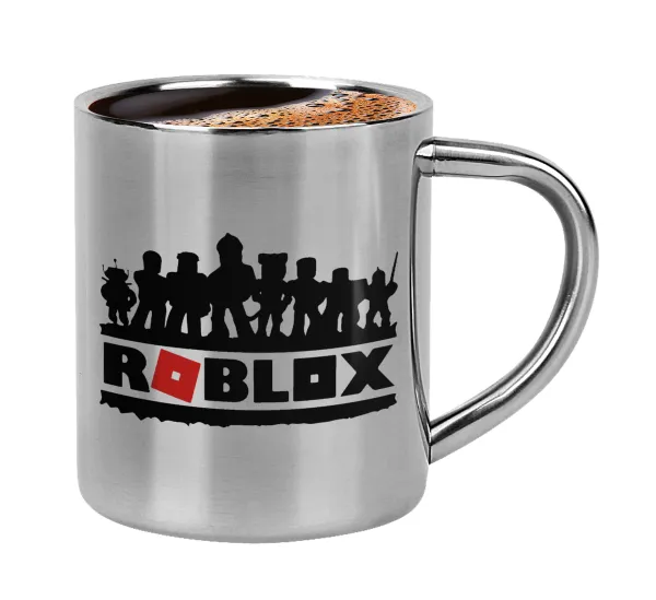 Roblox team — Κουπάκι μεταλλικό διπλού τοιχώματος για espresso (220ml)