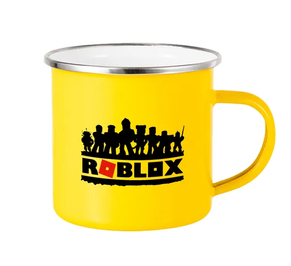 Roblox team — Yellow Enamel Metallic Cup 360ml
