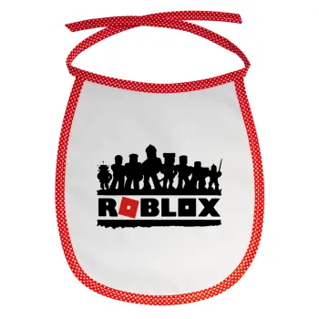 Roblox team, Σαλιάρα μωρού αλέκιαστη με κορδόνι Κόκκινη