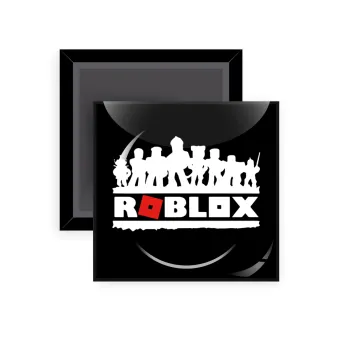Roblox team, Μαγνητάκι ψυγείου τετράγωνο διάστασης 5x5cm