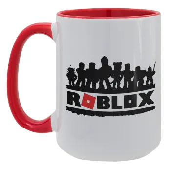 Roblox team, Κούπα Mega 15oz, κεραμική Κόκκινη, 450ml