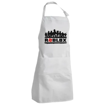 Roblox team, Adult Chef Apron (with sliders and 2 pockets)
