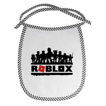 Roblox team, Σαλιάρα μωρού αλέκιαστη με κορδόνι Μαύρη