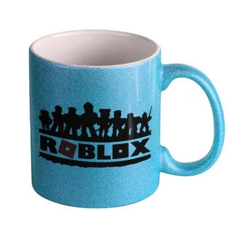 Roblox team, Κούπα Σιέλ Glitter που γυαλίζει, κεραμική, 330ml
