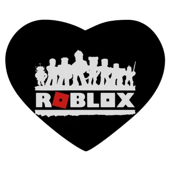 Roblox team, Mousepad καρδιά 23x20cm