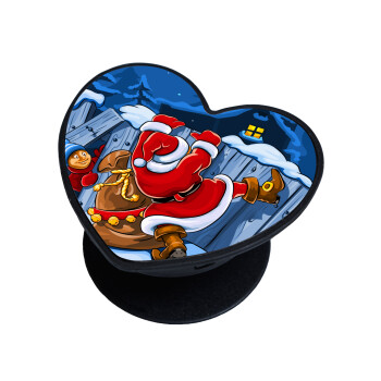 Santa Night, Phone Holders Stand  καρδιά Μαύρο Βάση Στήριξης Κινητού στο Χέρι