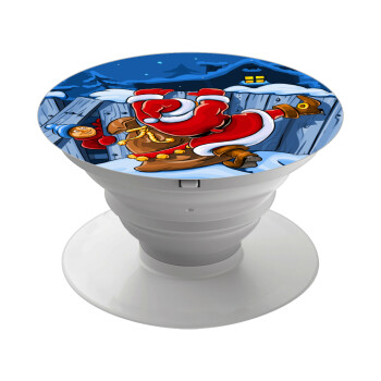 Santa Night, Phone Holders Stand  Λευκό Βάση Στήριξης Κινητού στο Χέρι