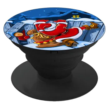 Santa Night, Phone Holders Stand  Μαύρο Βάση Στήριξης Κινητού στο Χέρι