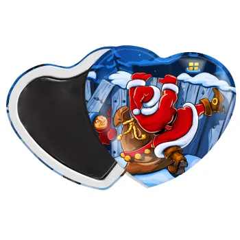 Santa Night, Μαγνητάκι καρδιά (57x52mm)