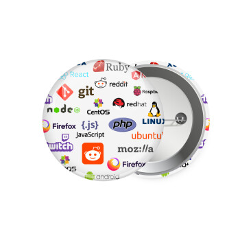Tech logos, Κονκάρδα παραμάνα 7.5cm