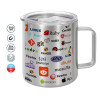 Mug Stainless steel double wall 300ml