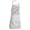 Adult Chef Apron (with sliders and 2 pockets)