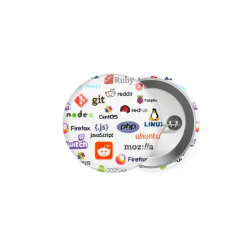 Tech logos, Κονκάρδα παραμάνα 5cm