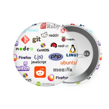 Tech logos, Κονκάρδα παραμάνα 7.5cm