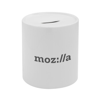 moz:lla, Κουμπαράς πορσελάνης με τάπα