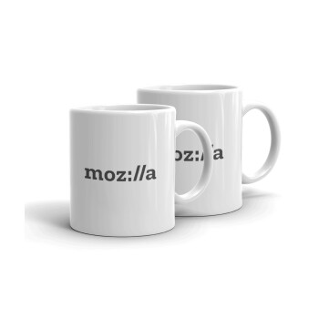 moz:lla, Κουπάκια λευκά, κεραμικό, για espresso 75ml (2 τεμάχια)