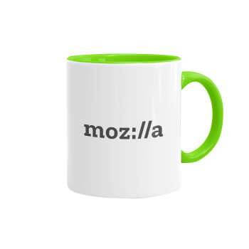 moz:lla, Mug colored light green, ceramic, 330ml