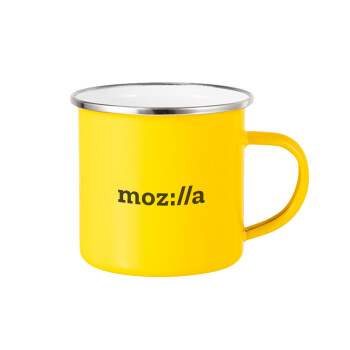 moz:lla, Κούπα Μεταλλική εμαγιέ Κίτρινη 360ml