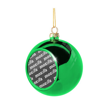 moz:lla, Green Christmas tree ornament ball 8cm