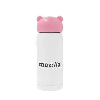 moz:lla, Ροζ ανοξείδωτο παγούρι θερμό (Stainless steel), 320ml