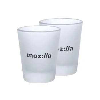 moz:lla, Σφηνοπότηρα γυάλινα 45ml του πάγου (2 τεμάχια)