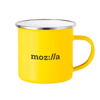 moz:lla, Κούπα Μεταλλική εμαγιέ Κίτρινη 360ml