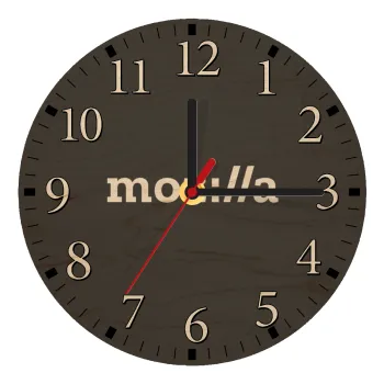 moz:lla, Ρολόι τοίχου ξύλινο plywood (20cm)