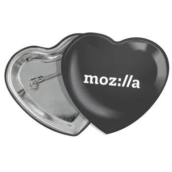 moz:lla, Κονκάρδα παραμάνα καρδιά (57x52mm)