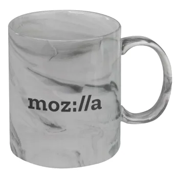 moz:lla, Mug ceramic marble style, 330ml