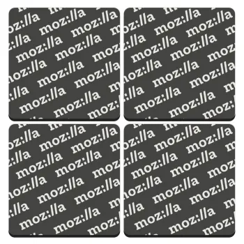 moz:lla, ΣΕΤ 4 Σουβέρ ξύλινα τετράγωνα (9cm)