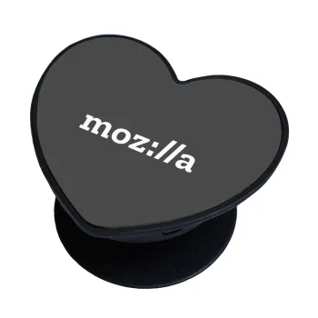 moz:lla, Phone Holders Stand  καρδιά Μαύρο Βάση Στήριξης Κινητού στο Χέρι