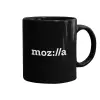 Mug black, ceramic, 330ml