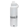 1L Stainless Steel Thermal Bottle with Phone Holder & Double Wall Insulation