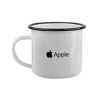apple, Κούπα εμαγιέ με μαύρο χείλος 360ml